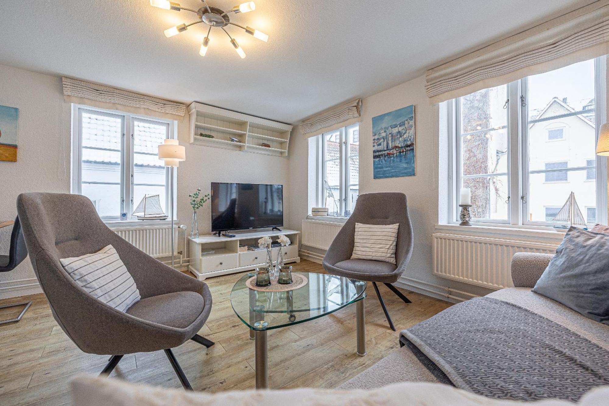 Fewo1846 - Hugo Eckener - Komfortable Maisonette-Wohnung Mit 2 Schlafzimmern Im Stadtzentrum Flensburg Exteriér fotografie